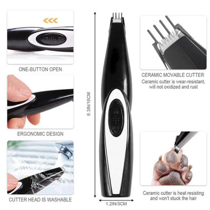 Cortadora eléctrica mascotas USB profesional | Prologyc.es