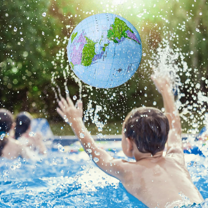 Globo terráqueo inflable para niños | Prologyc.es
