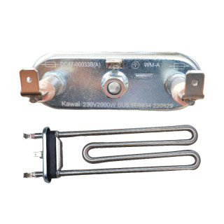 Tubo Calefactor Lavadora Samsung DC47-00033B 2000W 230V | prologyc.es