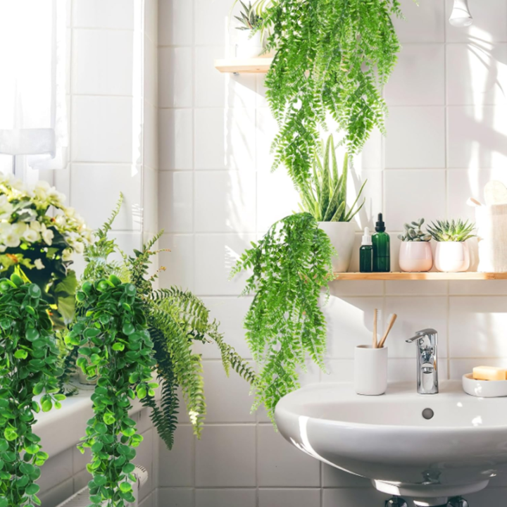 Planta Artificial Colgante 90CM Hiedra Decorativa | prologyc.es
