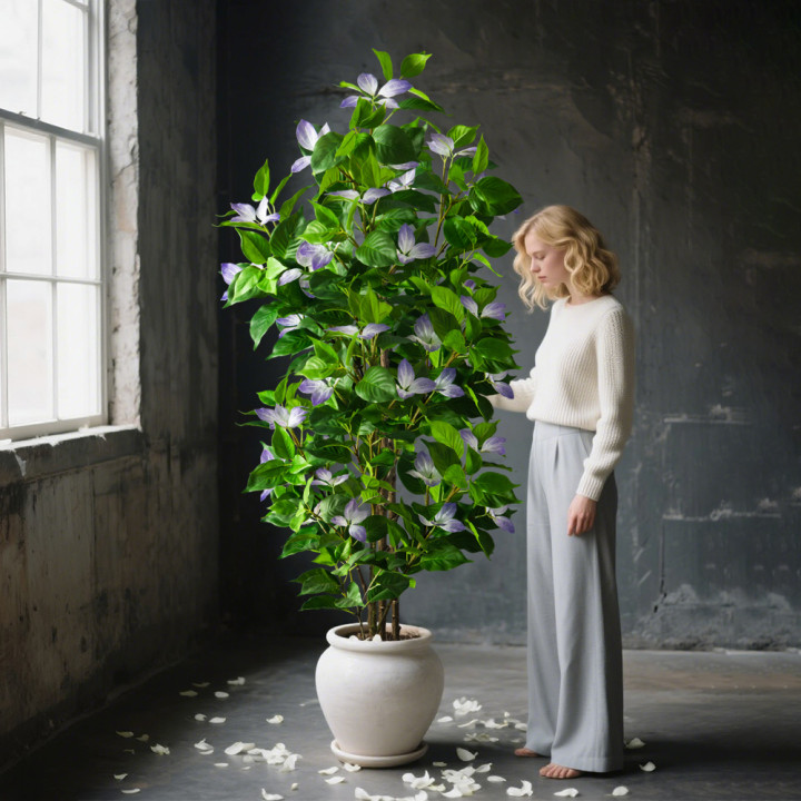 Guirnalda Artificial Colgante de Hiedra Verde Decorativa | prologyc.es