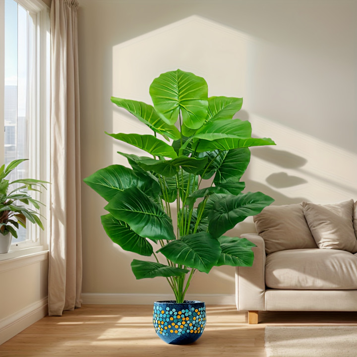 Palma Artificial Realista 100CM con 18 Hojas | prologyc.es