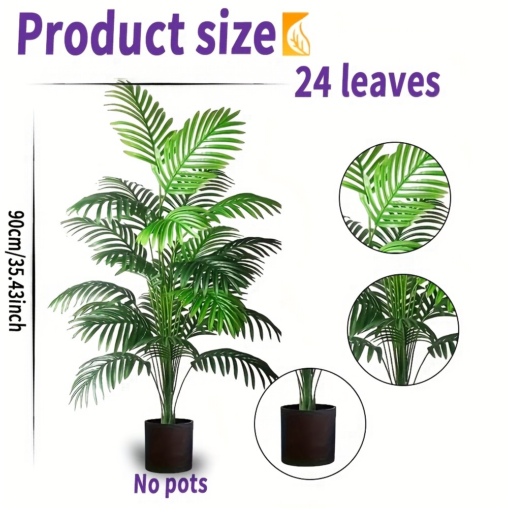 Plantas Artificiales Areca Palma 24 Hojas | prologyc.es
