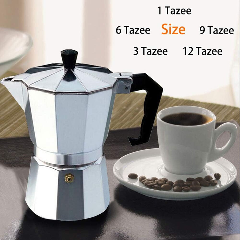 Hervidor de Café Moka de Aluminio para Camping | prologyc.es