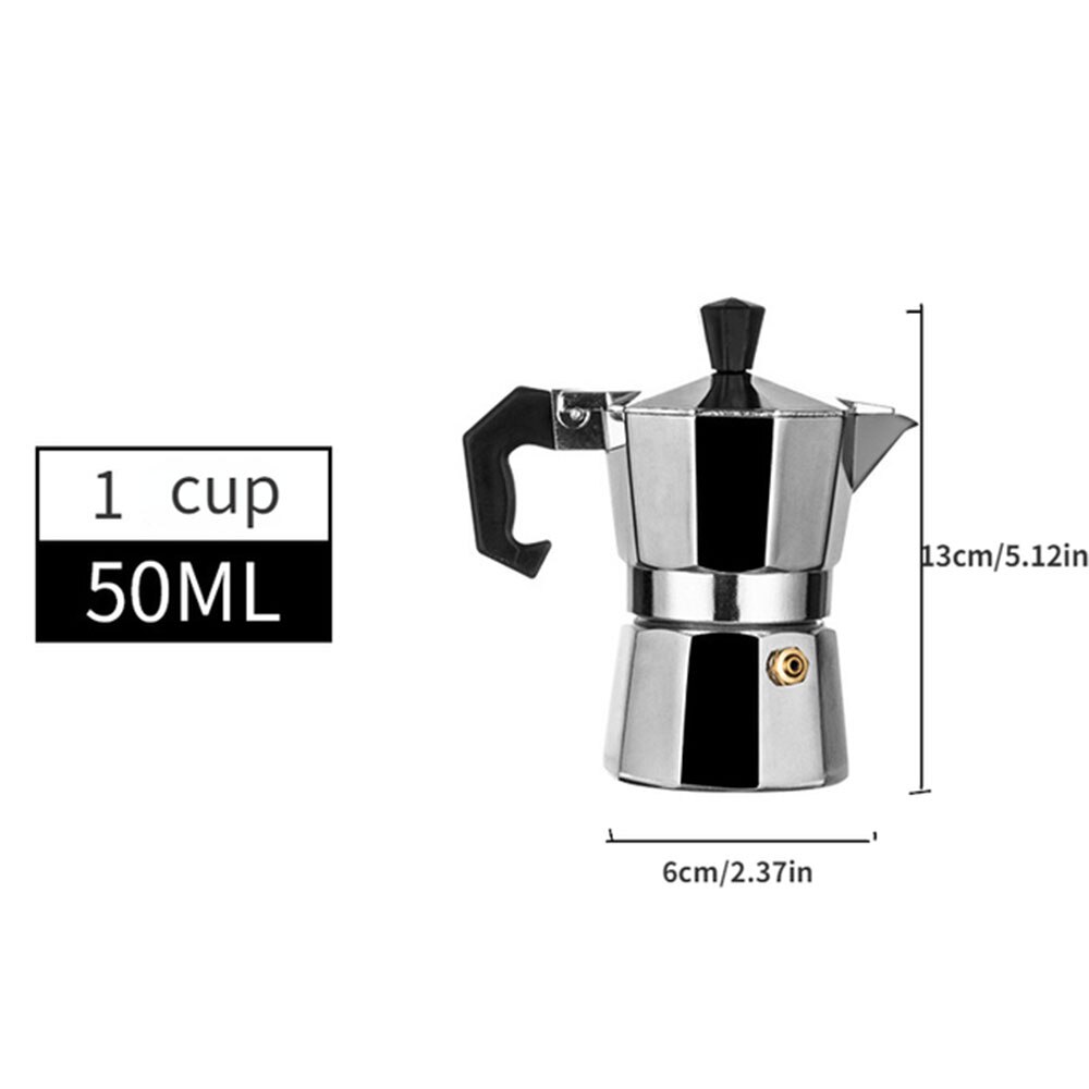 Hervidor de Café Moka de Aluminio para Camping | prologyc.es