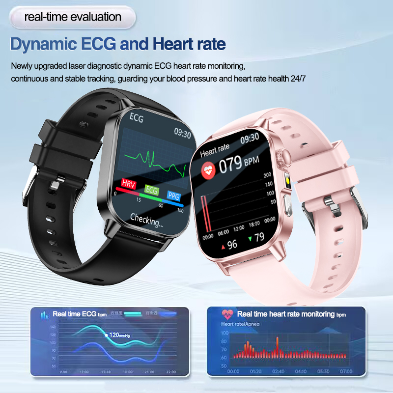 Reloj inteligente AMOLED ECG y llamadas Bluetooth | Prologyc.es