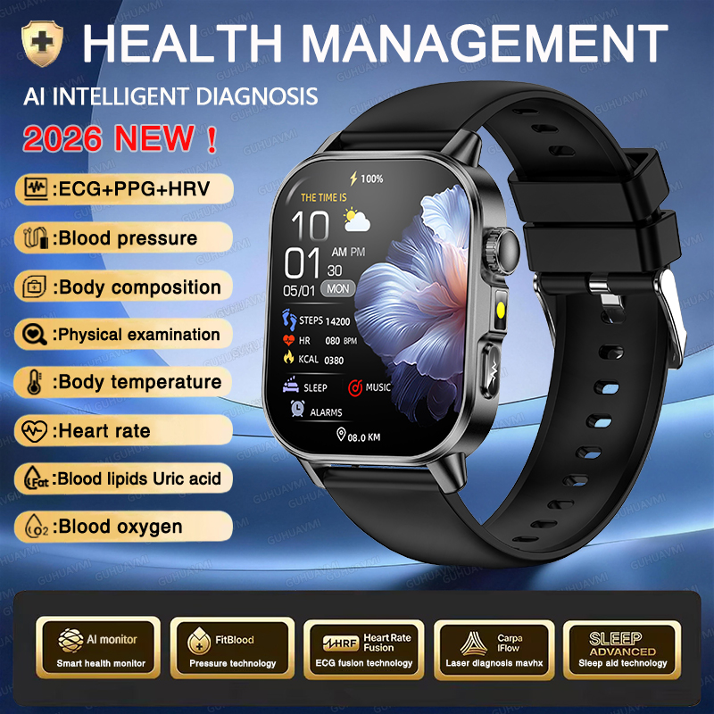 Reloj inteligente AMOLED ECG y llamadas Bluetooth | Prologyc.es