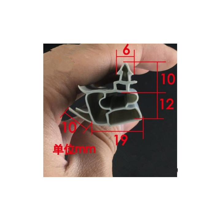 Tira de Sellado PVC 2 Metros para Refrigerador y Ventanas | prologyc.es