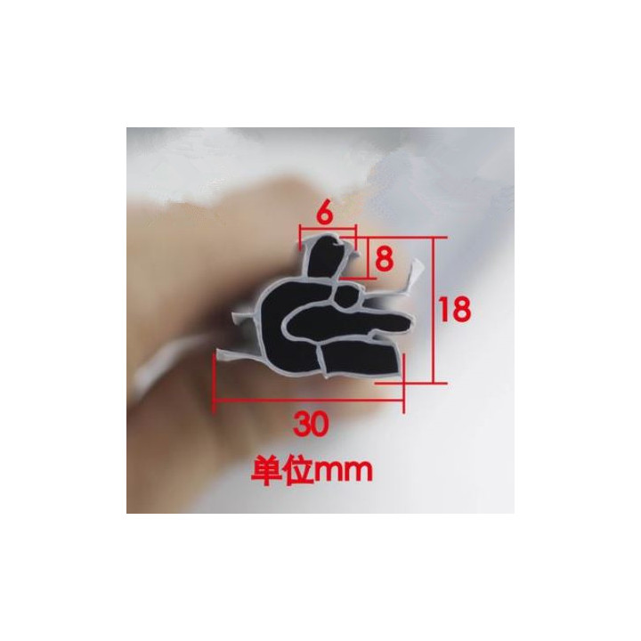 Tira de Sellado PVC 2 Metros para Refrigerador y Ventanas | prologyc.es