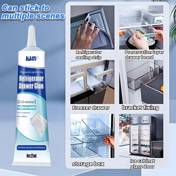 Pegamento Reparador para Cajones de Refrigerador KJM 25ML | prologyc.es