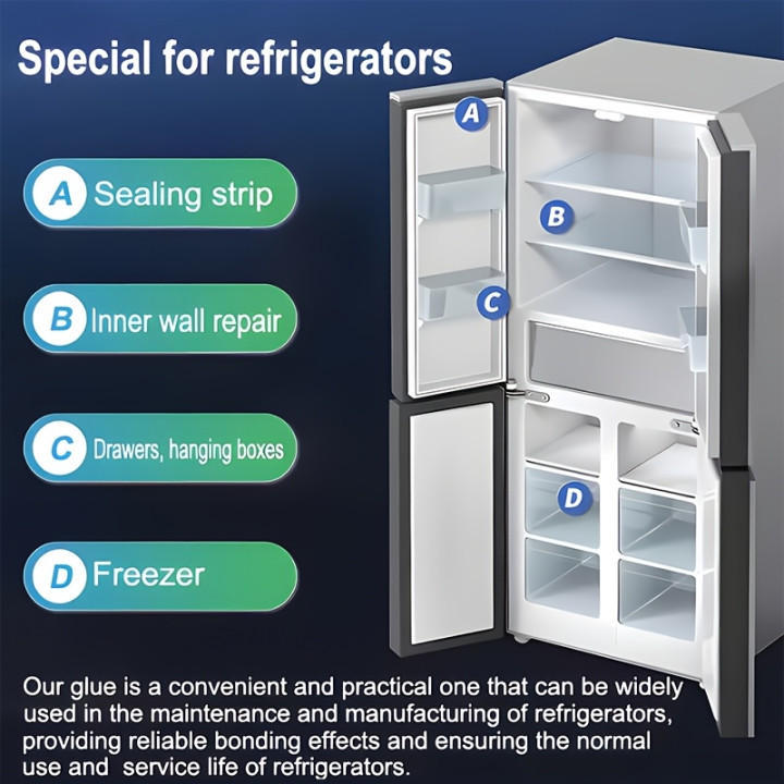 Pegamento Reparador para Cajones de Refrigerador KJM 25ML | prologyc.es