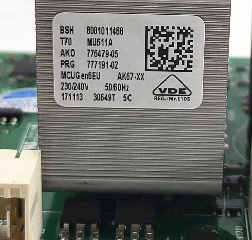 Placa Base Lavadora Siemens IQ300 IQ500 IQ700 8001011468 | prologyc.es