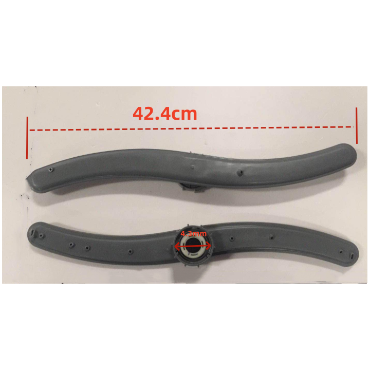 Para brazo rociador de lavavajillas Midea, pieza de repuesto de hélice superior e inferior WQP12-9270-CN\9378A\9350G, repuesto d
