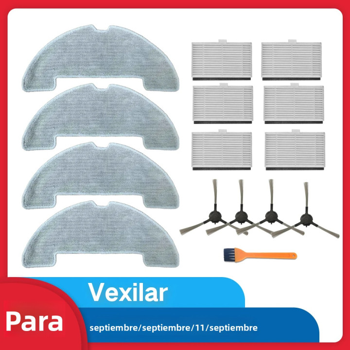 Kit repuestos Vexilar W7 W9 W11 filtros mopas | prologyc.es