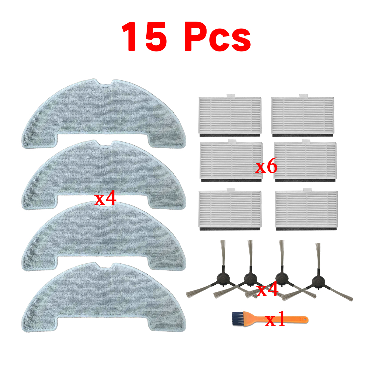 Kit repuestos Vexilar W7 W9 W11 filtros mopas | prologyc.es