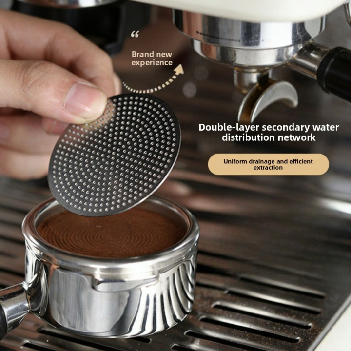 Malla de Filtro de Acero Inoxidable 0,2 mm para Portafiltro de Cafetera 51 53 y 58,5 mm | prologyc.es | repuestos.prologyc.es