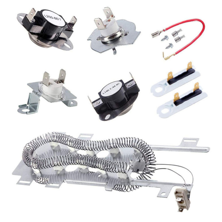 Kit Elemento Calefactor 8544771 con Fusible Térmico 279816 para Secadora Kenmore | prologyc.es | repuestos.prologyc.es