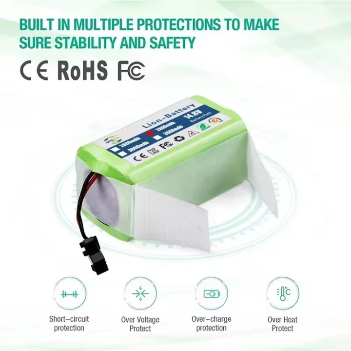 Batería Robot Aspirador 14.8V 6800mAh Cecotec Conga Ecovacs | prologyc.es