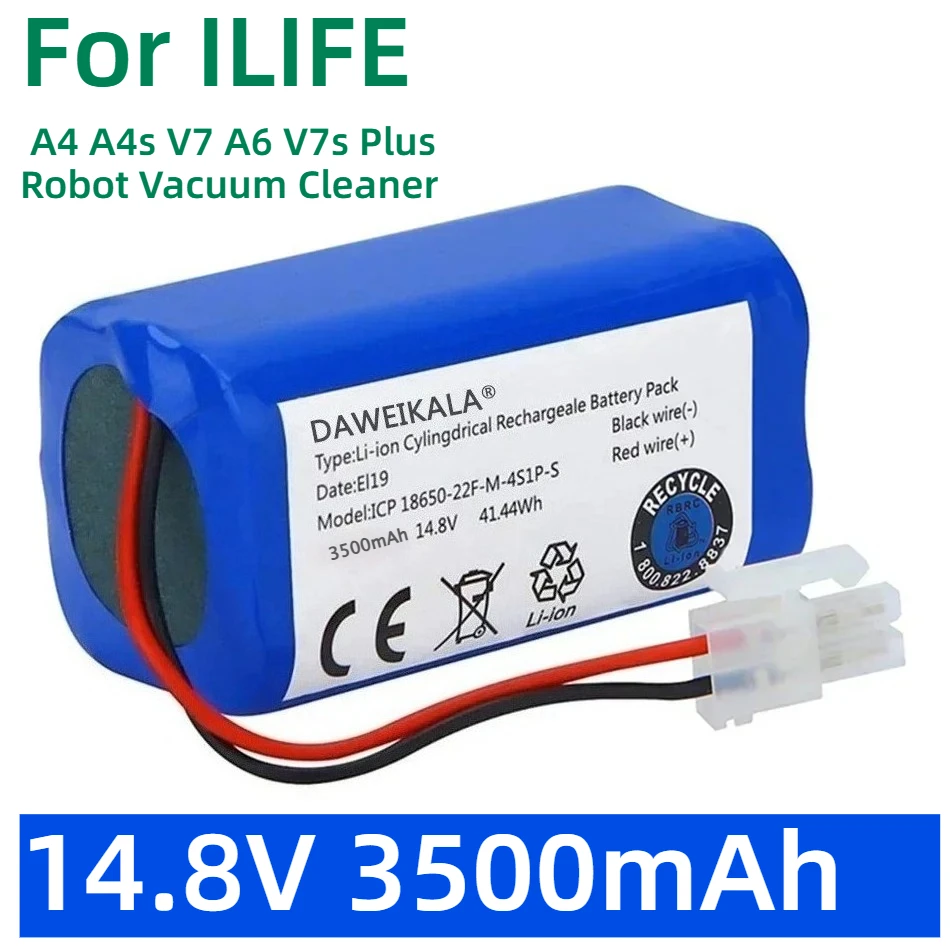 Batería ILIFE 14.4V 3500mAh robot aspirador | prologyc.es