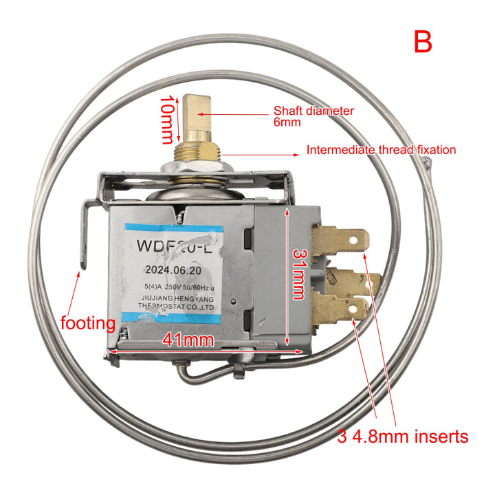 Termostato WDF18 WDF19 refrigerador compatible | prologyc.es