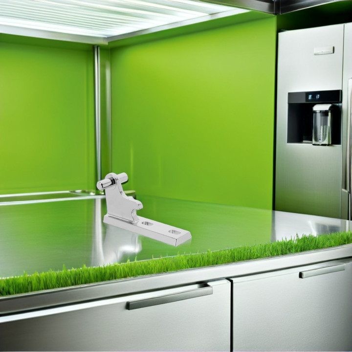 Bisagra frigorífico acero inoxidable puerta | prologyc.es