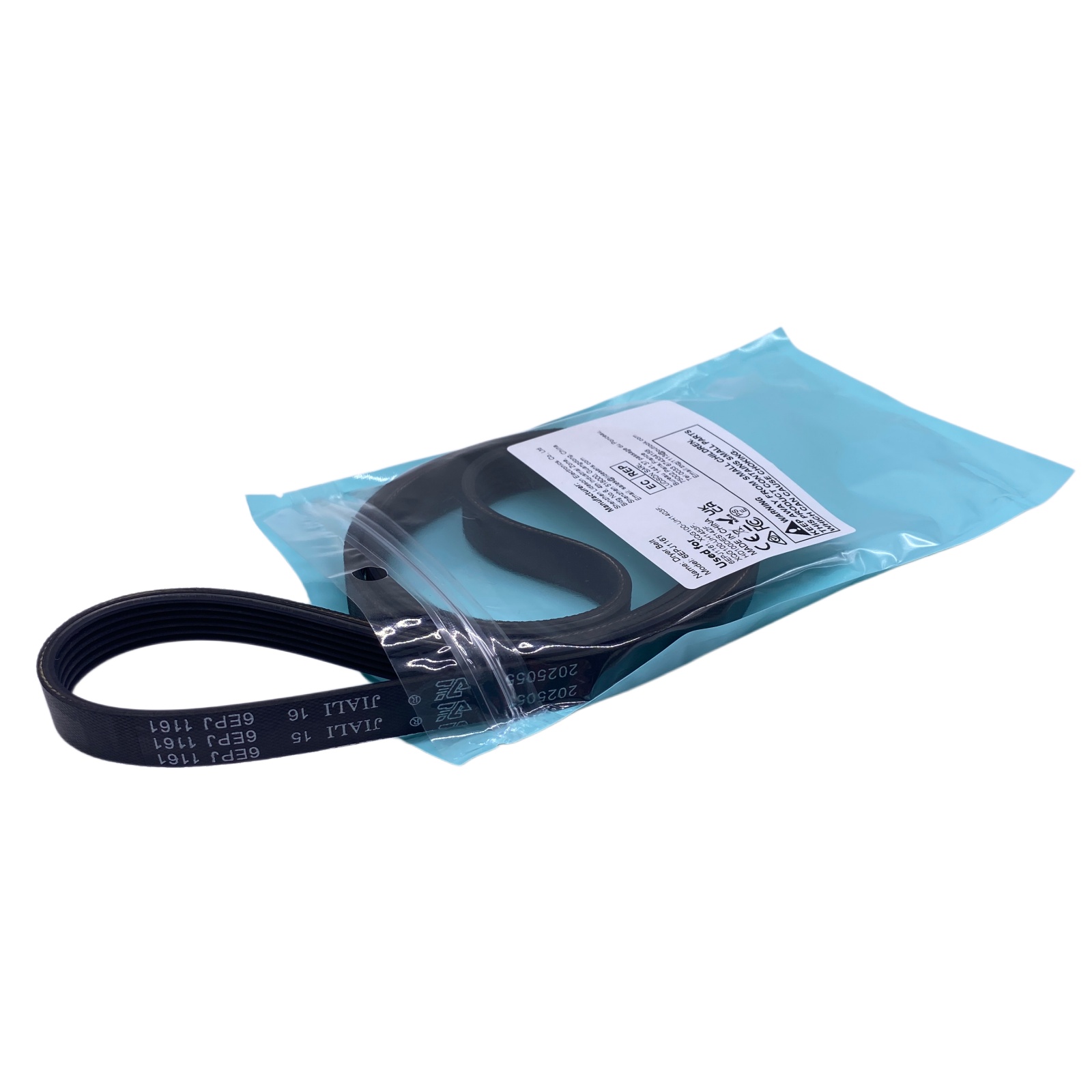 Correa de Transmisión 6EPJ1161 para Lavadora y Secadora Compatible con Hisense | prologyc.es | repuestos.prologyc.es
