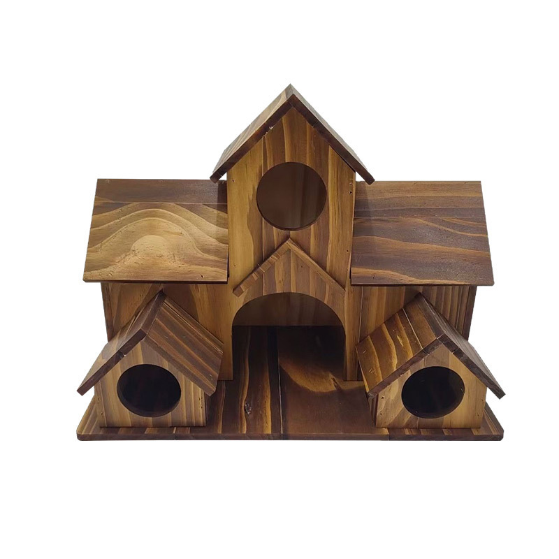 Casa para pájaros de madera jardín exterior decorativa colgante | prologyc.es