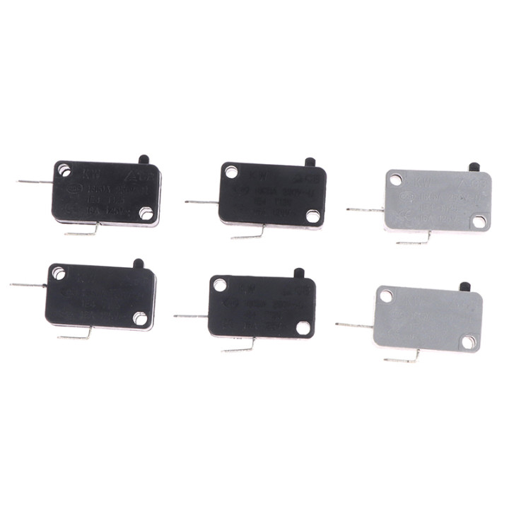 Interruptor puerta microondas KW16 250VAC NO NC repuesto | prologyc.es