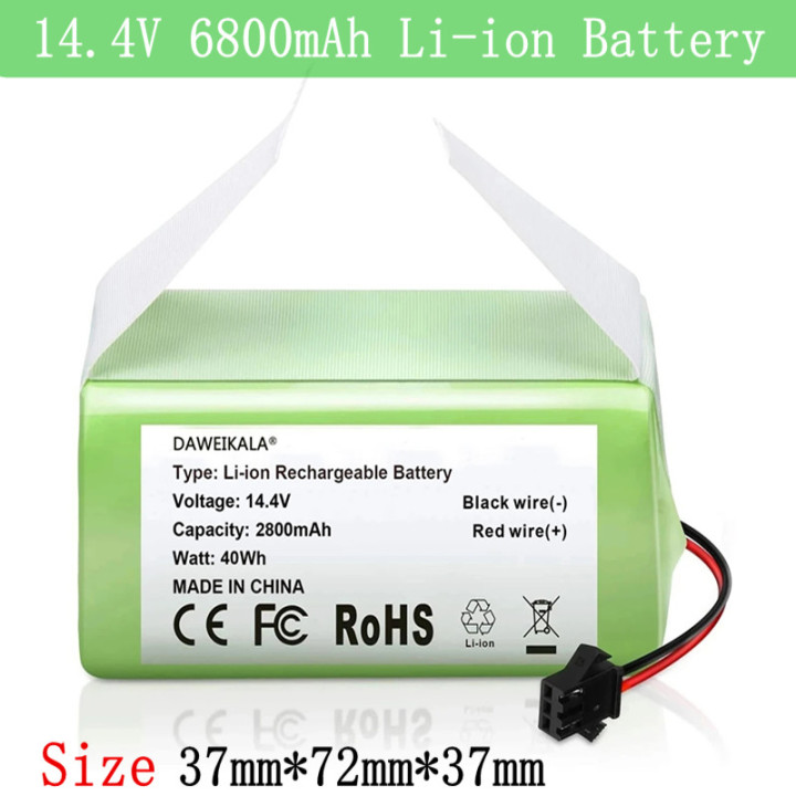 Batería robot aspirador 14.4V 6800mAh Conga Deebot Eufy | prologyc.es