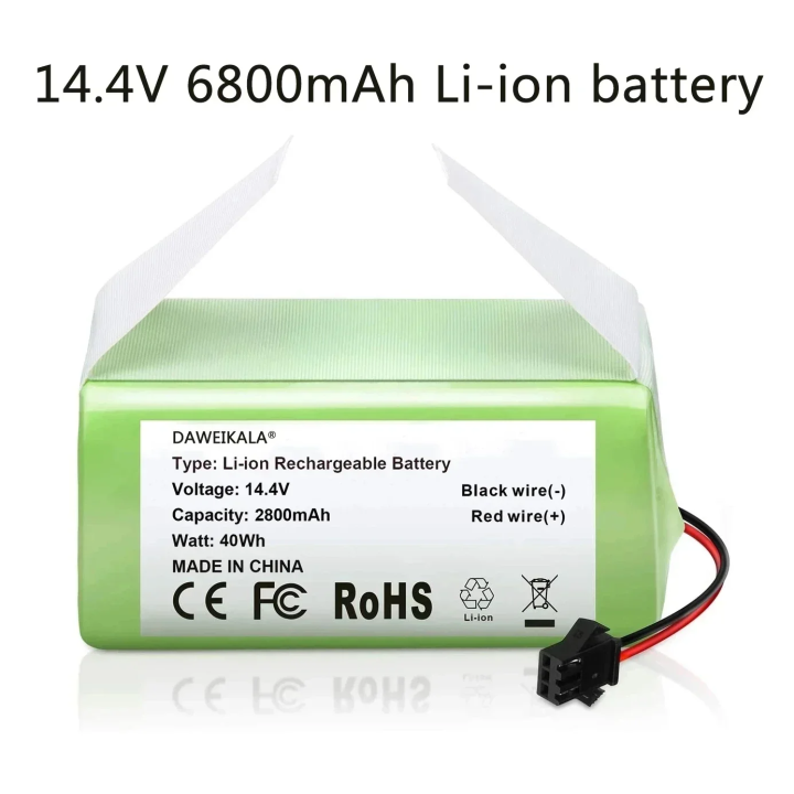 Batería robot aspirador 14.4V 6800mAh Conga Deebot Eufy | prologyc.es