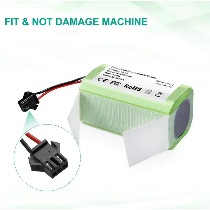Batería robot aspirador 14.4V 6800mAh Conga Deebot Eufy | prologyc.es