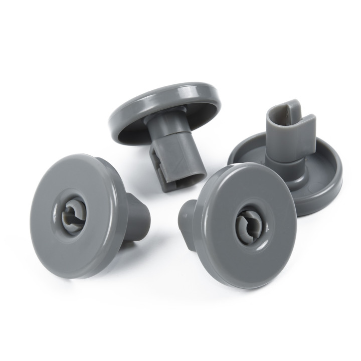 Ruedas lavavajillas AEG Zanussi cesta inferior pack 4 | prologyc.es