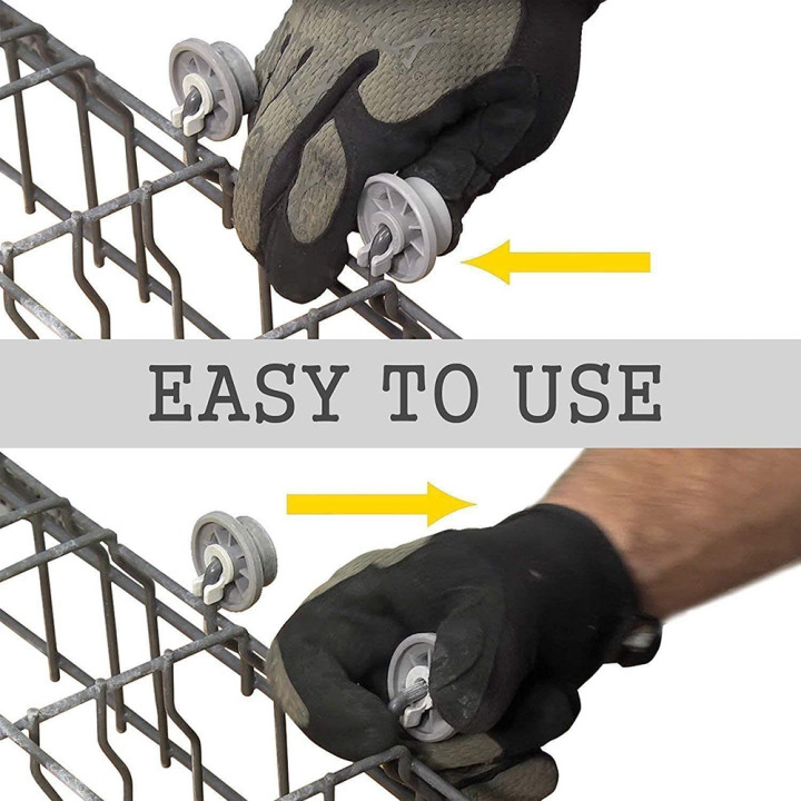 Ruedas lavavajillas Bosch Siemens 165314 cesta inferior | prologyc.es