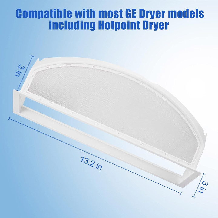 Filtro pelusas secadora WE18X25100 GE Hotpoint reemplazo | prologyc.es