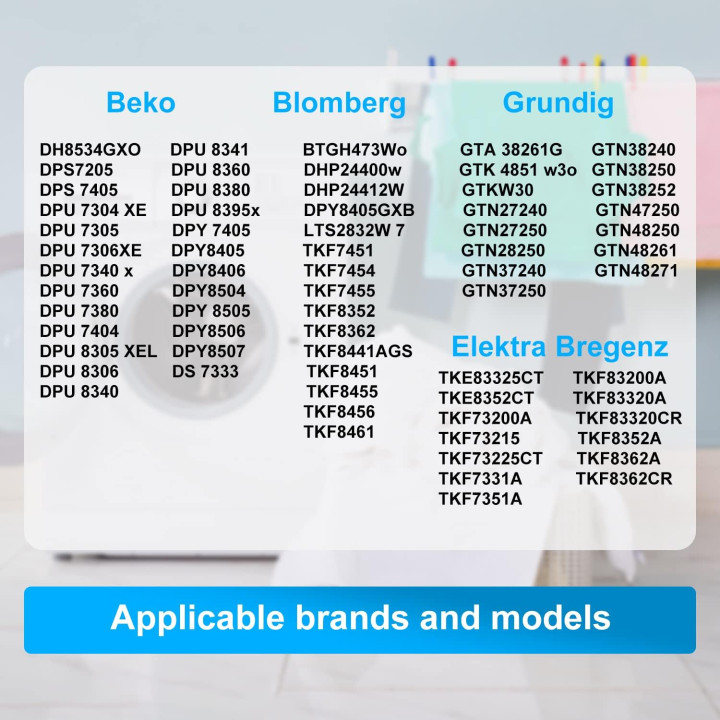 Filtro secadora Beko 2964840100 espuma evaporador | prologyc.es