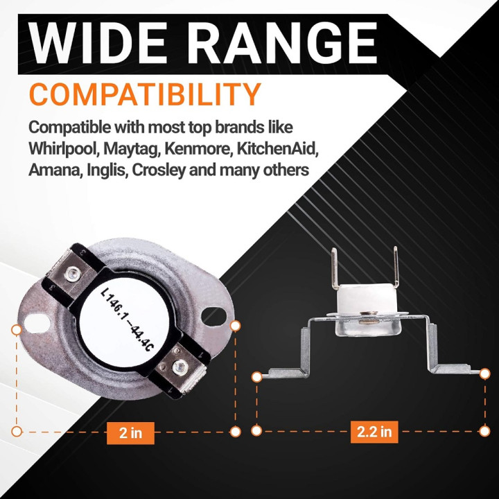 Kit fusible térmico secadora 279973 Whirlpool Kenmore | prologyc.es