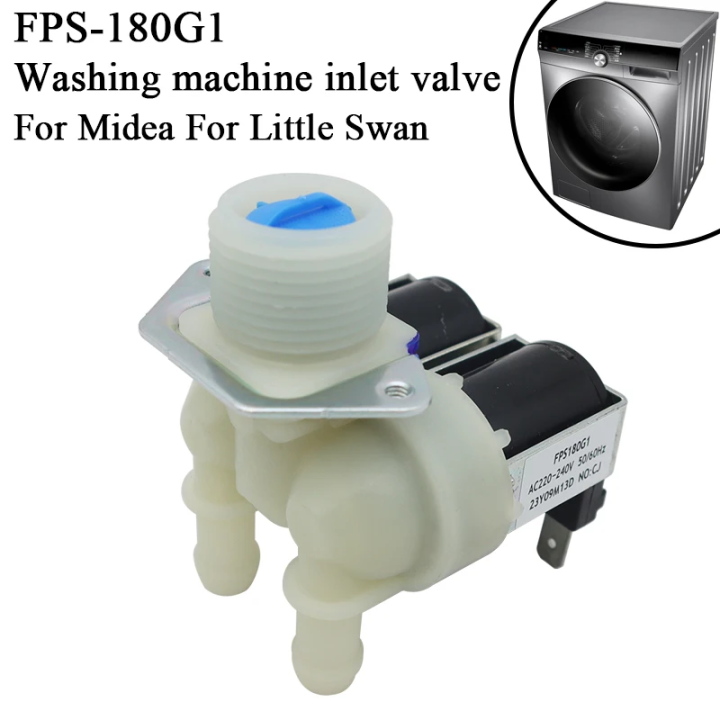 Válvula entrada agua lavadora FPS180G1 Midea | prologyc.es