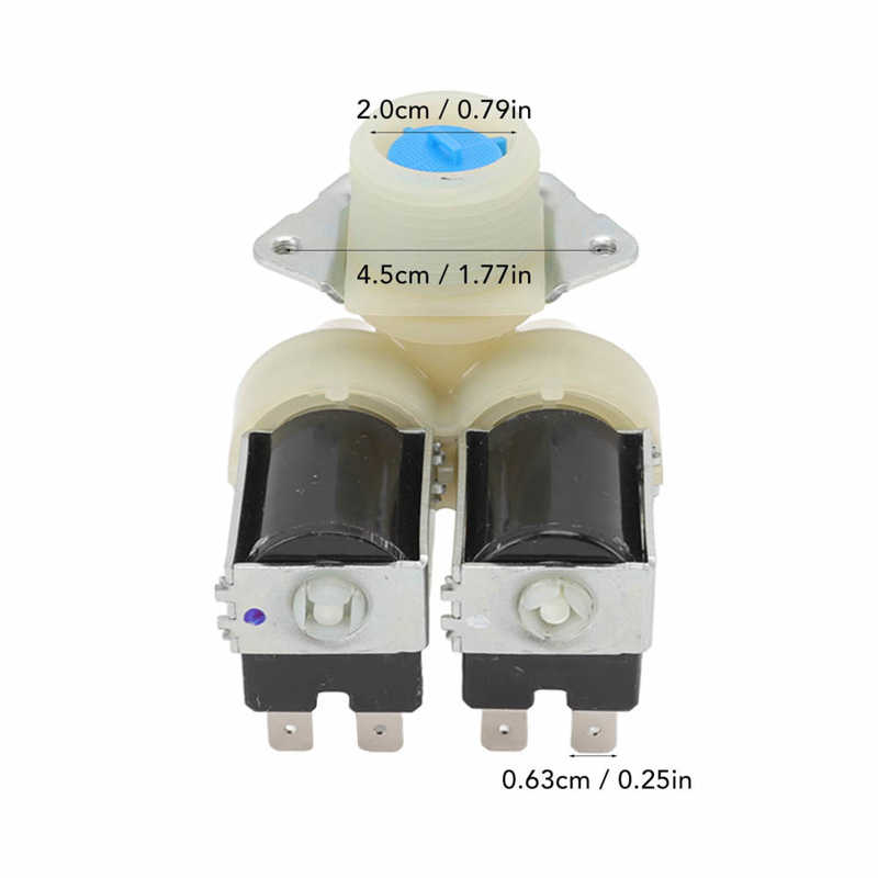 Válvula doble lavadora FPS180A 220V entrada agua | prologyc.es