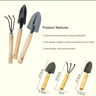 Kit herramientas jardín bonsái mini 3 piezas | prologyc.es