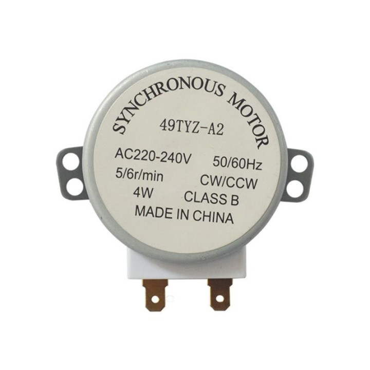 Motor giratorio microondas 220V 4W CW CCW | prologyc.es