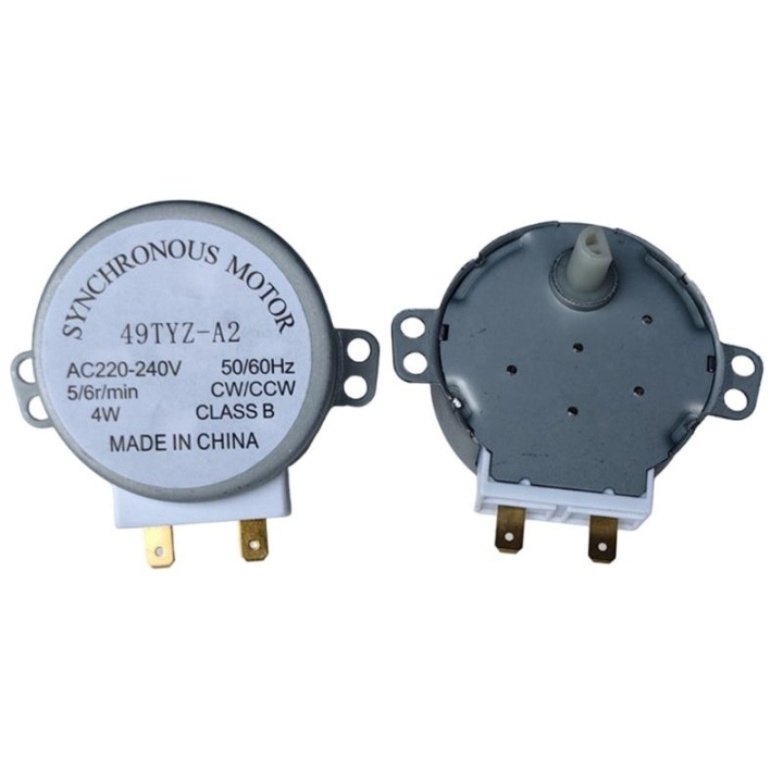 Motor giratorio microondas 220V 4W CW CCW | prologyc.es