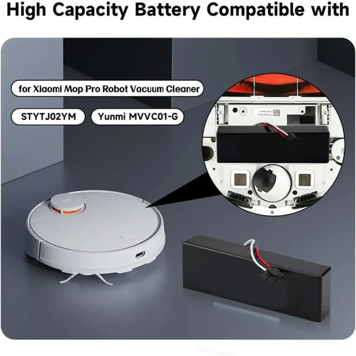 Batería Xiaomi Mop 2S STYTJ02YM 14.4V 3500mAh | prologyc.es