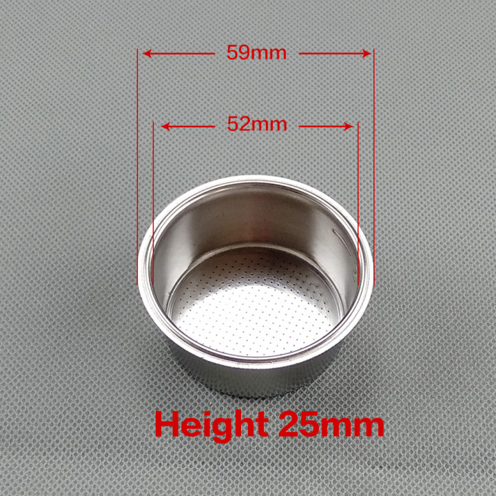 Portafiltro sin fondo 51 mm para Cecotec y Hibrew | Prologyc.es