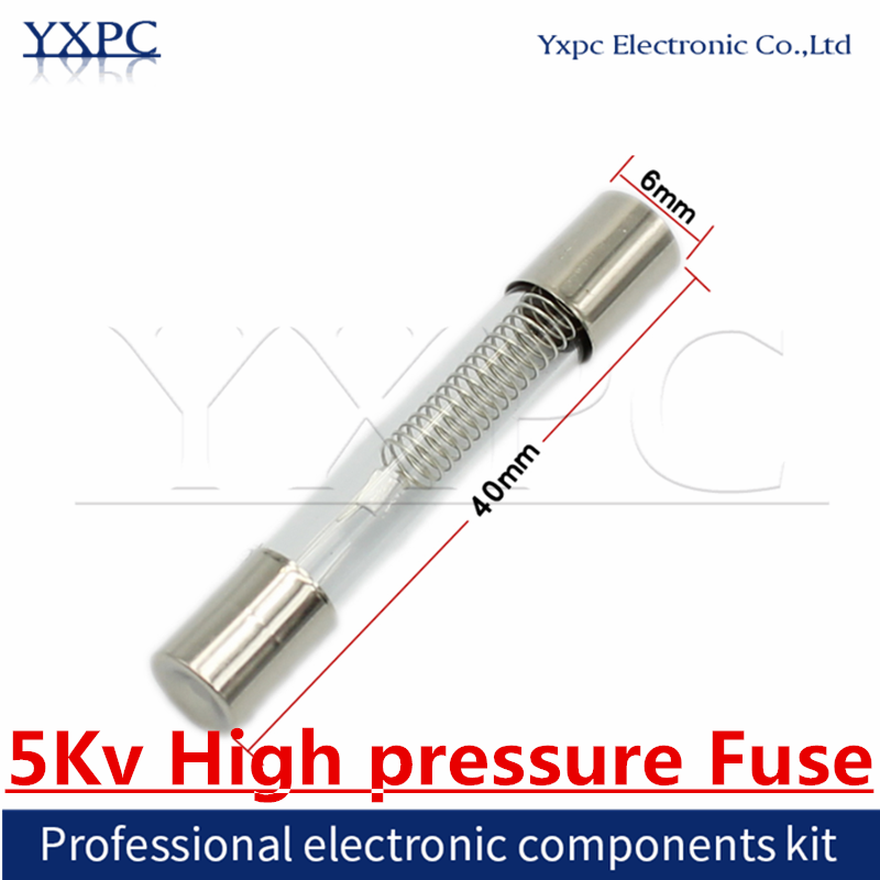 Fusible alto voltaje 5KV para microondas 6x40 mm | Prologyc.es