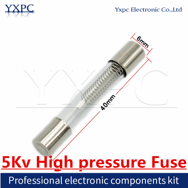 Fusible alto voltaje 5KV para microondas 6x40 mm | Prologyc.es