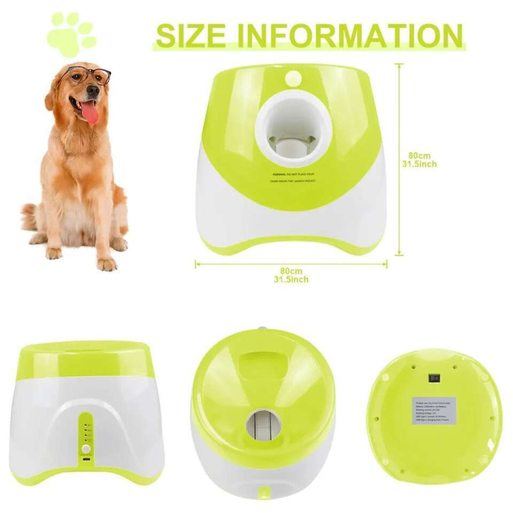 Lanzador automático de pelotas para perros | Prologyc.es