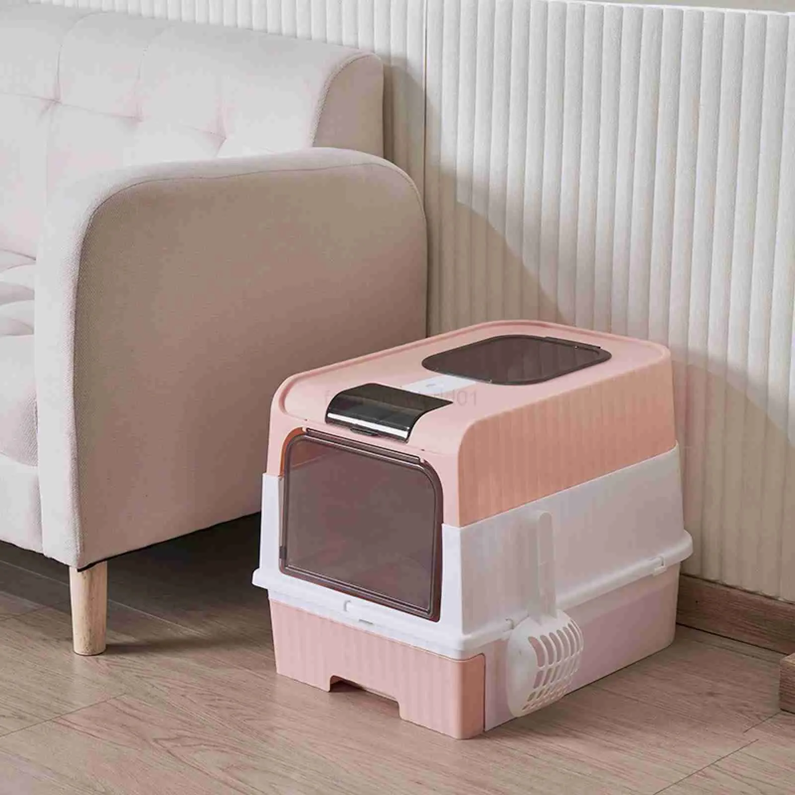 Caja de arena plegable para gatos extra grande | Prologyc.es