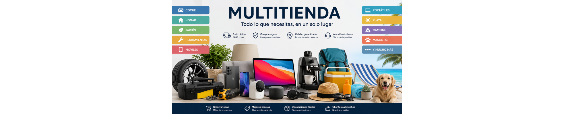 Multitienda Online Hogar, Tecnología, Jardín y Más | prologyc.es