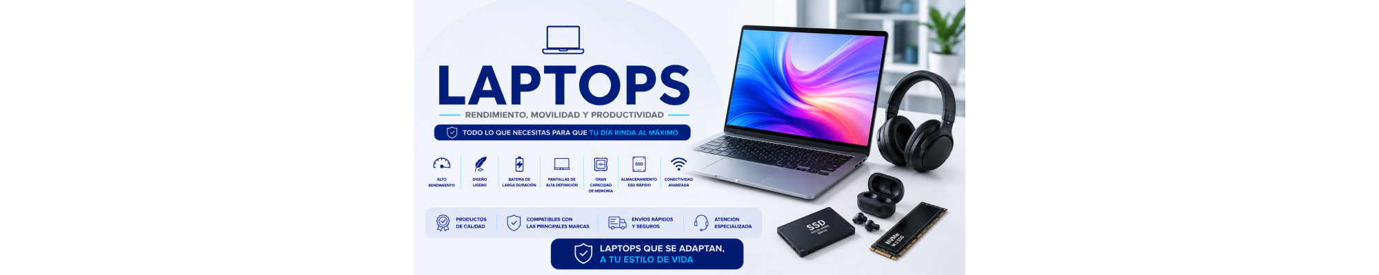 Laptops y portátiles para trabajo, estudio y gaming | Prologyc.es