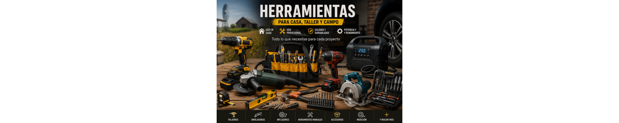 Herramientas para Bricolaje, Reparación y Mantenimiento | prologyc.es